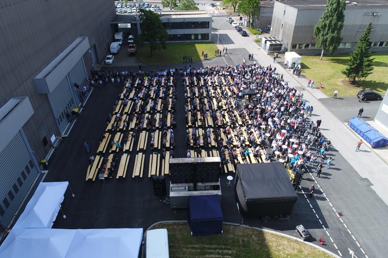 Veranstaltungstechnik für Simens